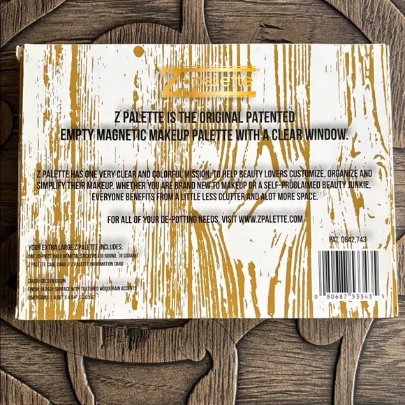 Z Palette Extra Large Golden Grain - Picture 2 of 3